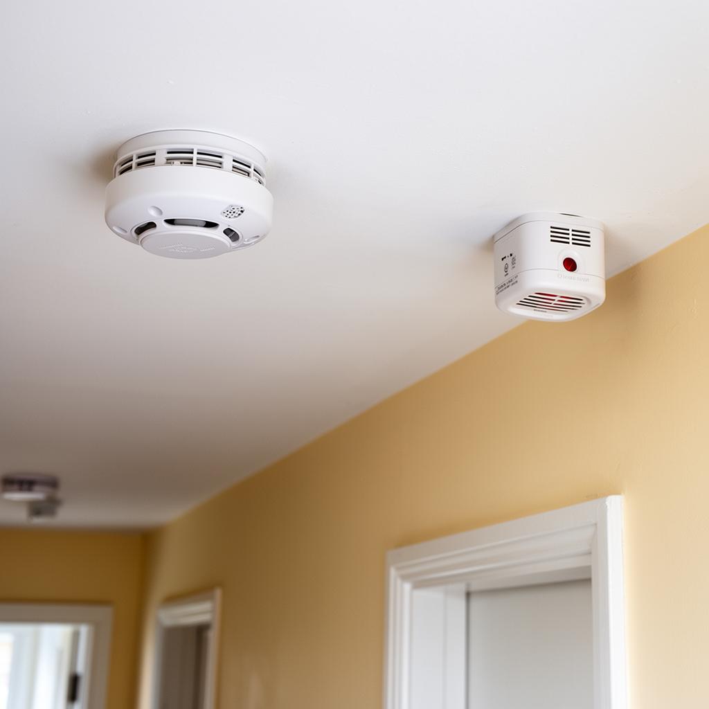 Mains-linked smoke and heat alarms